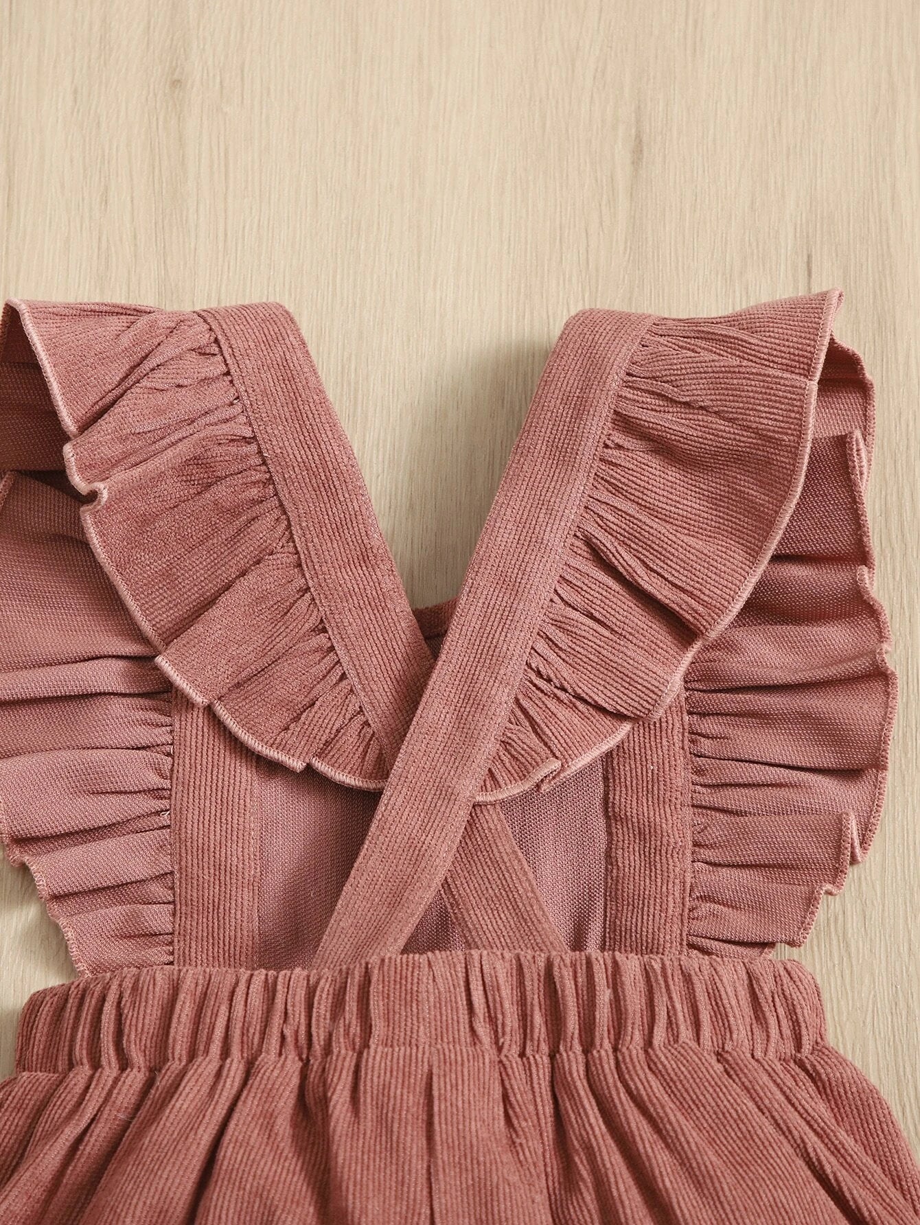 Ruffle Trim Romper