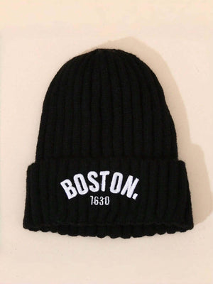 Rib Knitted Beanie "Boston 1630"