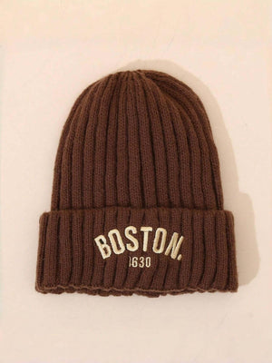 Rib Knitted Beanie "Boston 1630"