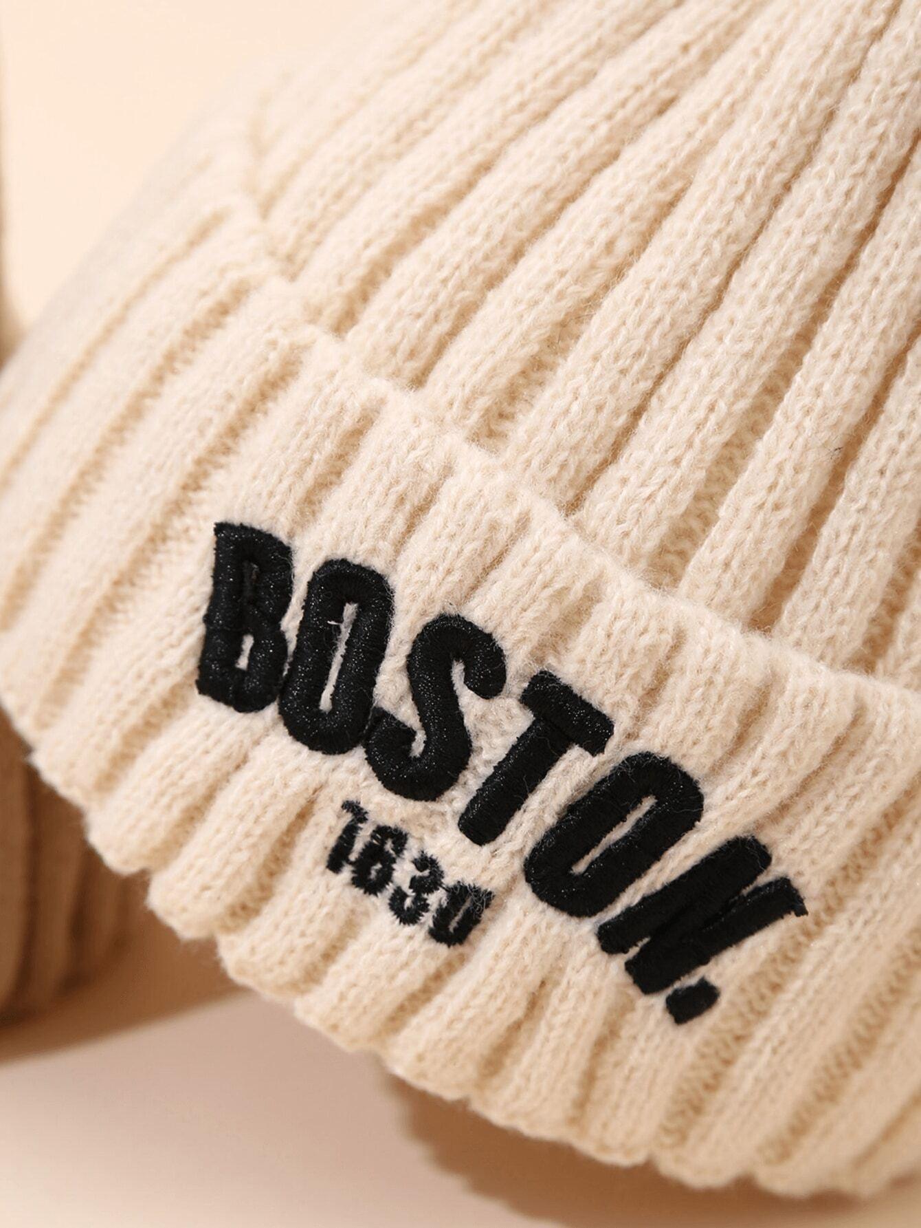 Rib Knitted Beanie "Boston 1630"