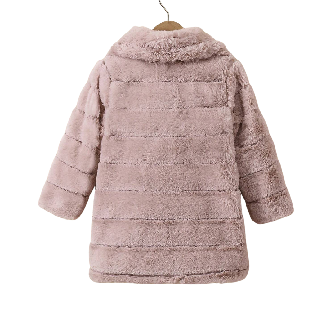 Elegante fluffy jas voor Meisjes