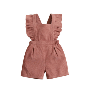 Ruffle Trim Romper