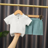 Ensemble T-shirt et pantalon tétra en lin 