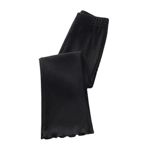 Flared strech broek