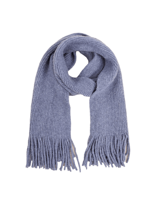 Knitted Children's Scarf with Fringes 