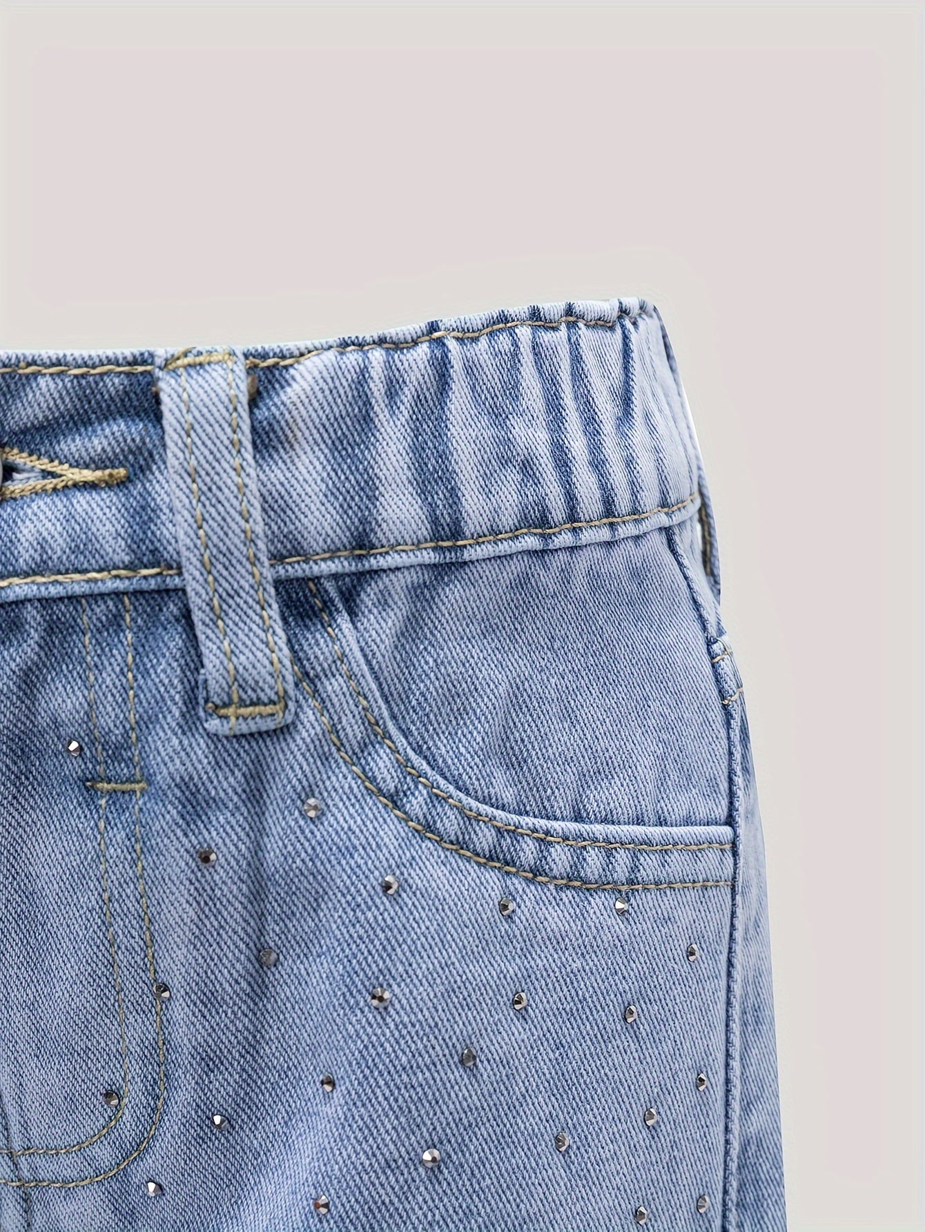 Loose Fit Kinderjeans met Blinkers